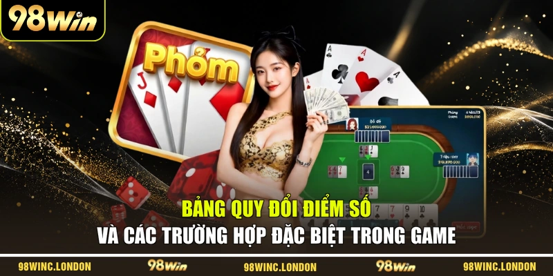 Bảng quy đổi điểm số và các trường hợp đặc biệt trong game