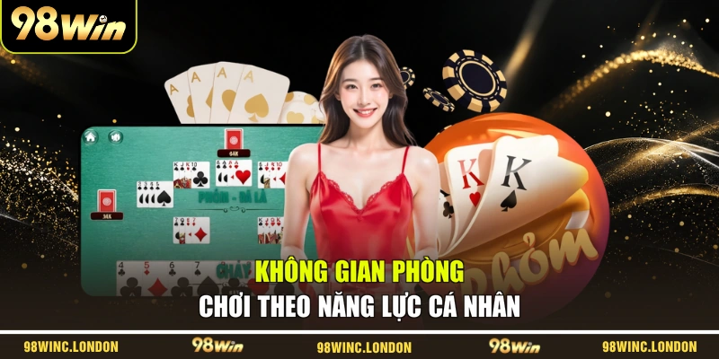 Không gian phòng chơi theo năng lực cá nhân